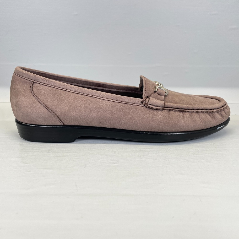 SAS Metro Horsebit Loafers Womens Size 9 N Taupe Leather Tripad Comfort Shoes